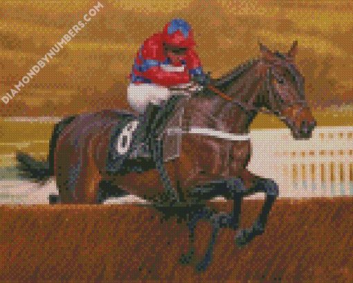 horse racing diamond paintings