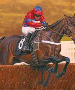 horse-racing-paint-by-numbers