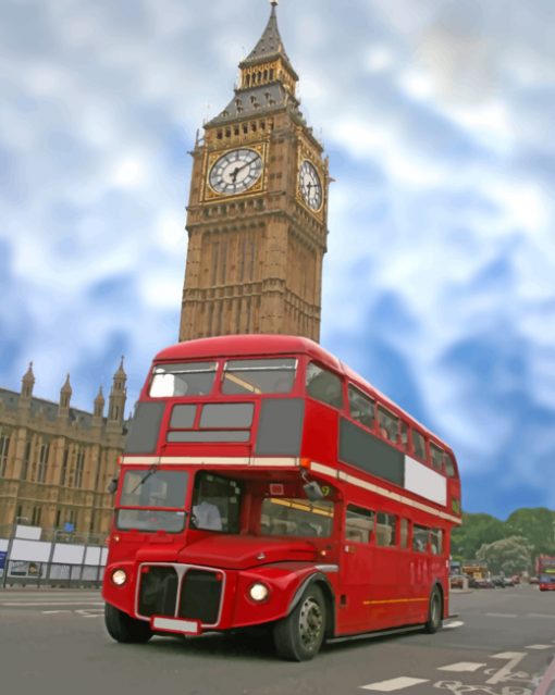 london-bus-and-big-ben-paint-by-numbers