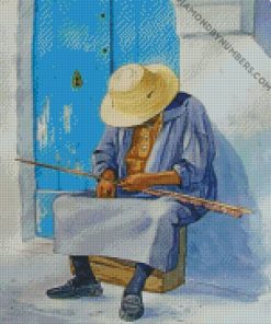 moroccan old man diamond painting