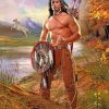 native-man-paint-by-number