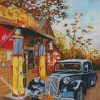 norman rockwell gas station diamond paintings