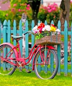 red-bicycle-with-flowers-paint-by-numbers
