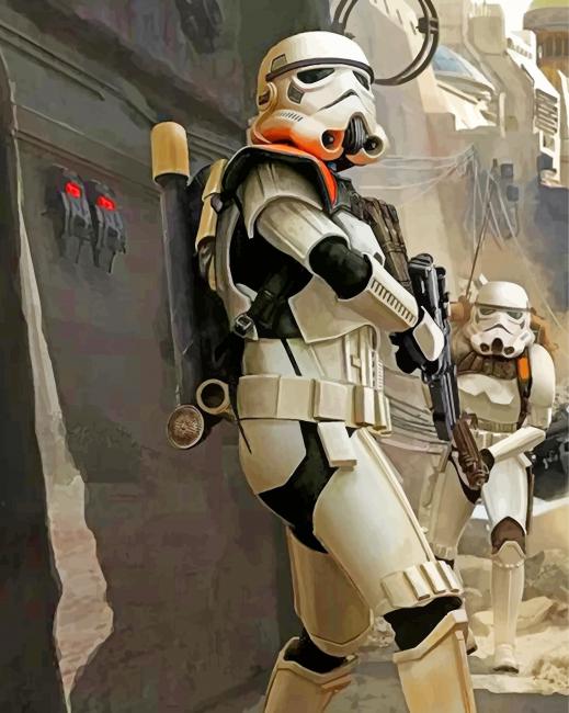 Clone Trooper Star Wars Characters Diamond Painting