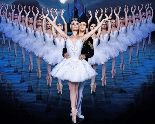 swan-lake-russian-ballet-paint-by-number