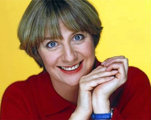 the-comedian-Victoria-Wood-paint-by-number