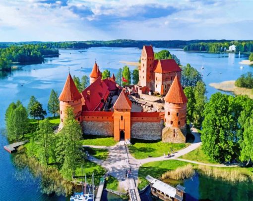 trakai-lithuania-paint-by-numbers