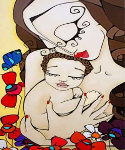 woman-and-son-paint-by-numbers