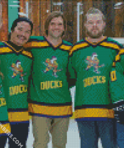 Mighty Ducks paint by numbers