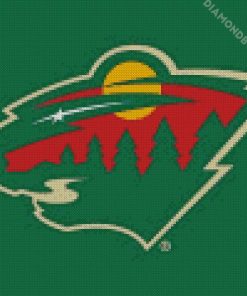 Minnesota Wild Logo diamond painti