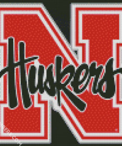 Nebraska Football Logo paint by numbers