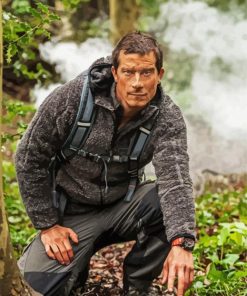 Bear Grylls paint by numbers