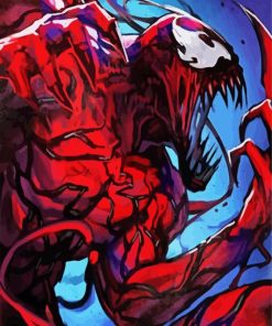 Carnage Supervillain Diamond by numbers