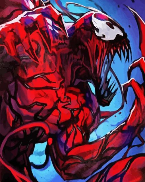 Carnage Supervillain Diamond by numbers