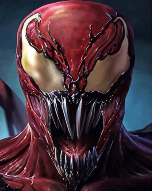 Carnage Face Diamond by numbers
