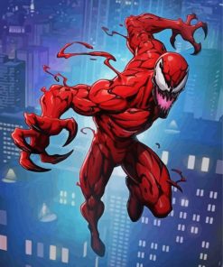 Carnage Illustration Diamond by numbers