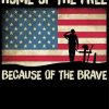 Home of The Free Cuz I am Brave diamond painting