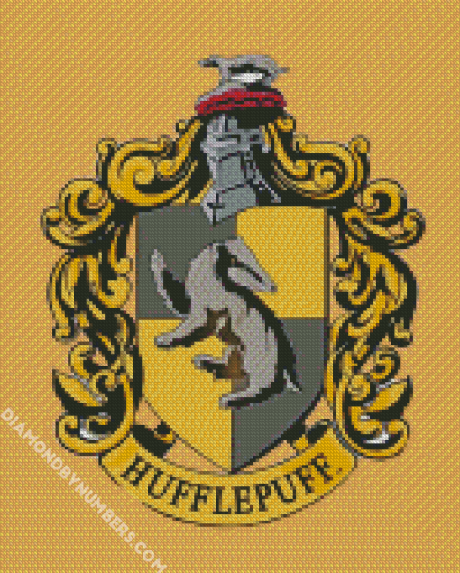 Hufflepuff paint by numbers