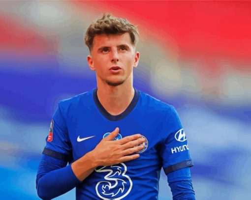Mason Mount paint by numbers
