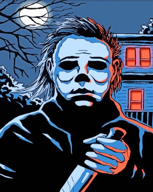 Michael Myers Diamond by numbers