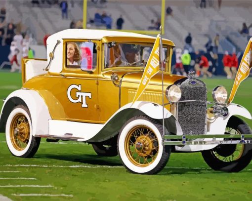 Ramblin Wreck Paint By Number