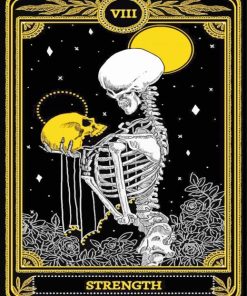 Tarot Skull paint by numbers