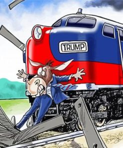 Trump Train Paint By Number