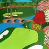 Aesthetic Amen Corner Golf Paint By Number