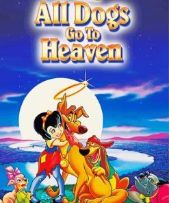 All Dogs Go To Heaven Diamond by numbers