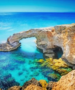 Cyprus Seascape Diamond by numbers