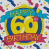 60th Birthday Diamond by numbers