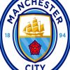 Manchester City Soccer Team Logo Diamond by numbers