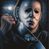 Scary Michael Myers Diamond by numbers