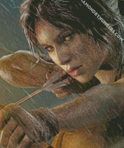 Lara Croft Tom Raider diamond painting
