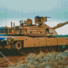 M1a1 Abrams Tank diamond paintings