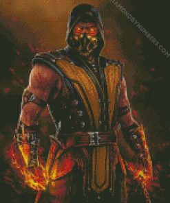 Mortal Kombat Character diamond painting