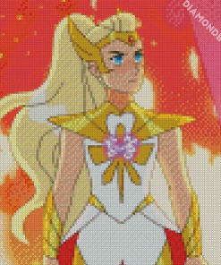 She Ra Princess of Power diamond painting