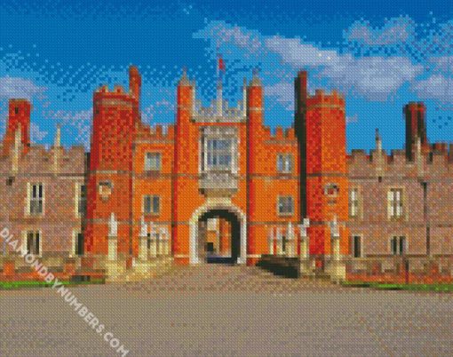 Aesthetic Hampton Court Palace England