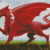 Aesthetic Welsh Dragon diamond paintings