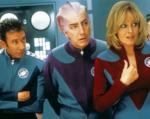 Galaxy Quest characters diamond painting