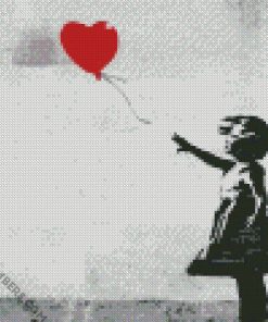 Balloon Girl Banksy diamond painting