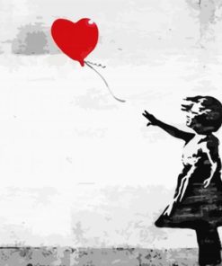 Balloon Girl Banksy diamond painting