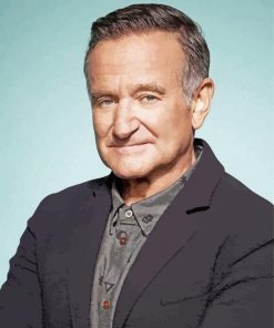 Robin Williams diamond painting