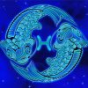 Pisces Sign diamond painting