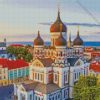 Estonia Buildings diamond paintings