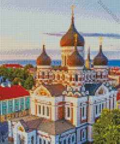 Estonia Buildings diamond paintings