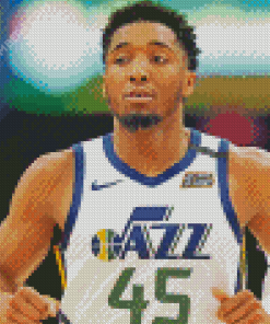 Utah Jazz Basketball Player diamond paintings
