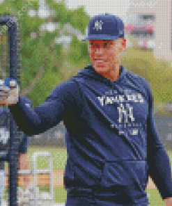 Baseball Aaron Judge Paint by Numbers