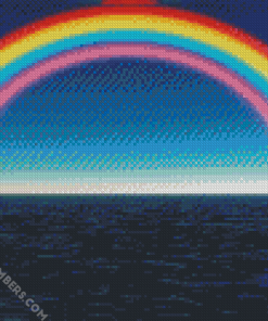Aesthetic Rainbow diamond painting