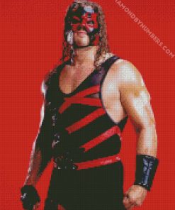Aesthetic Kane WWE diamond paintings